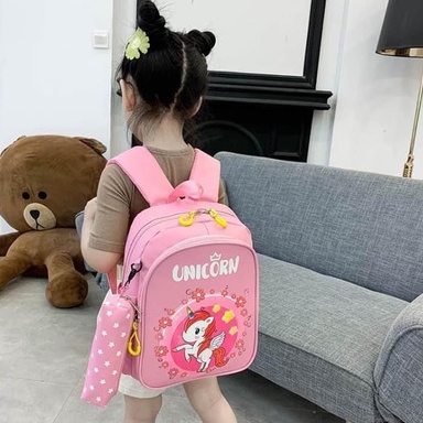 Ba lô, balo mẫu giáo kèm hộp bút cho bé mầm non trai và gái cực xinh siêu nhẹ chống gù-giadungsieure