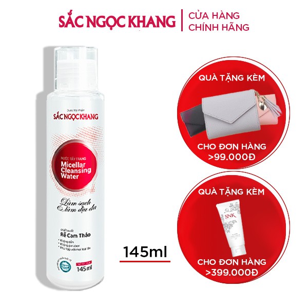 Nước Tẩy Trang Sắc Ngọc Khang 145ml