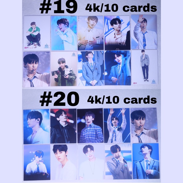 (Có sẵn) Sale set card Woojin / Daniel / Minhyun | BigBuy360 - bigbuy360.vn