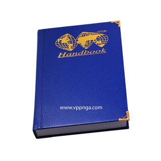Sổ da Handbook TM (16x23.5)cm, dài ĐB TT
