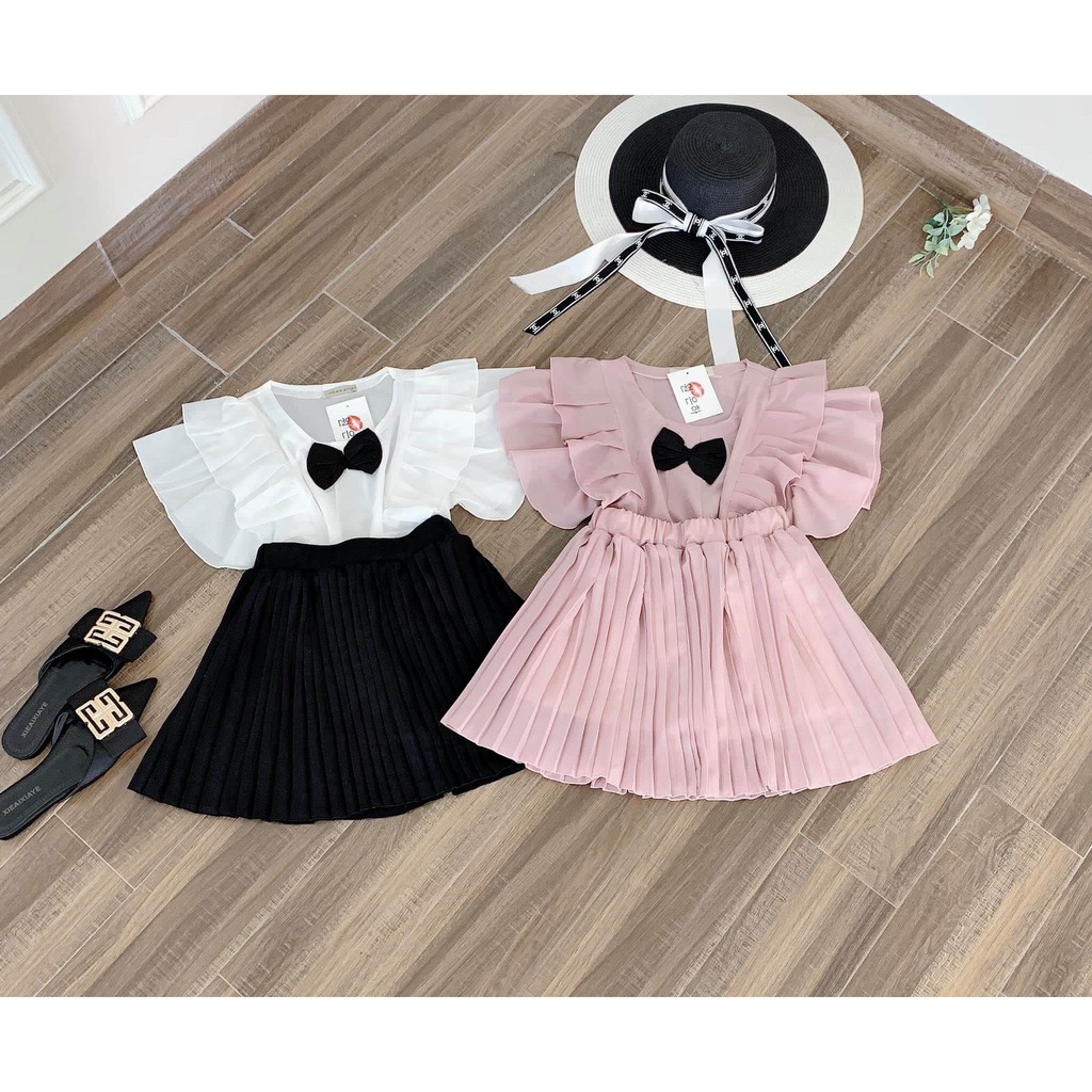 Sỉ Sét áo tay bèo nơ cánh tiên | BigBuy360 - bigbuy360.vn