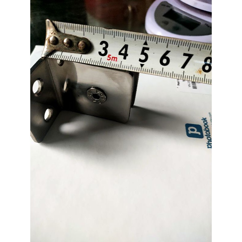 Pat L kính vô tường inox Bóng 304