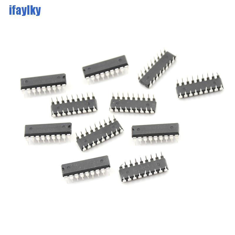 Set 10 Linh Kiện Bán Dẫn Uln2803A Uln2803 2803 8 Npn Ic Dip-18 Lxy