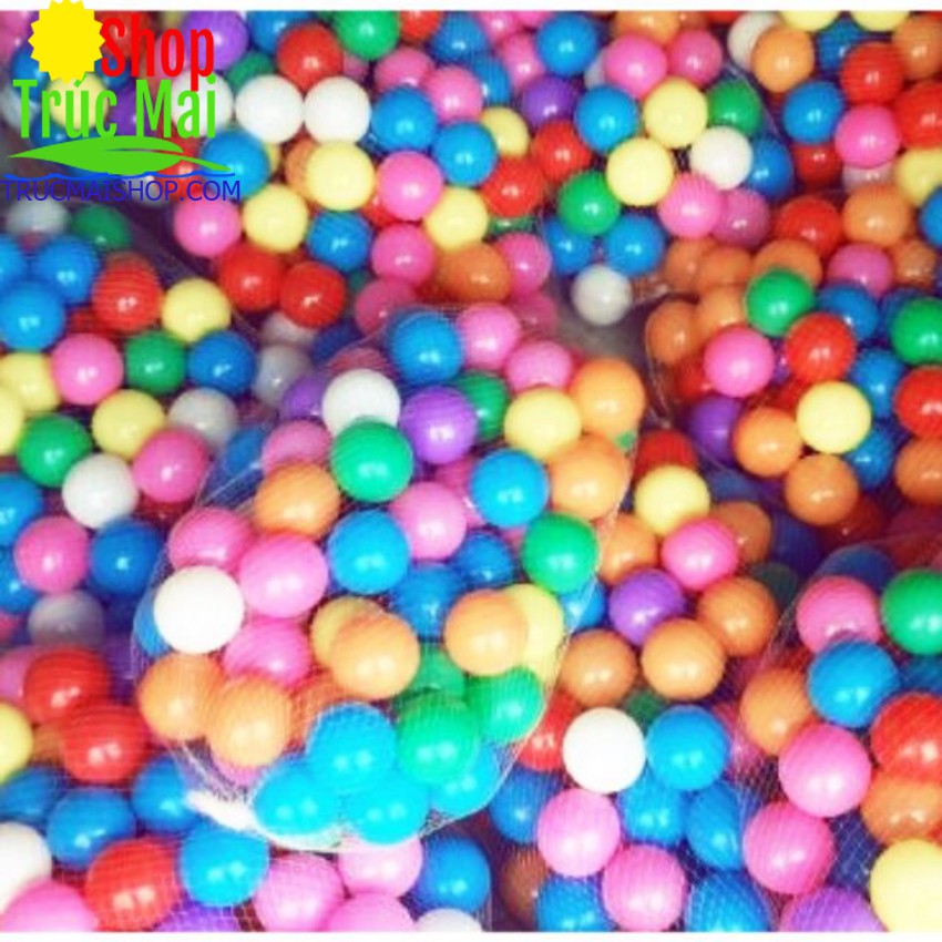 Combo 500 quả bóng nhựa Việt Nam xuất khẩu chính hãng XHP NPP Hưng Long HP