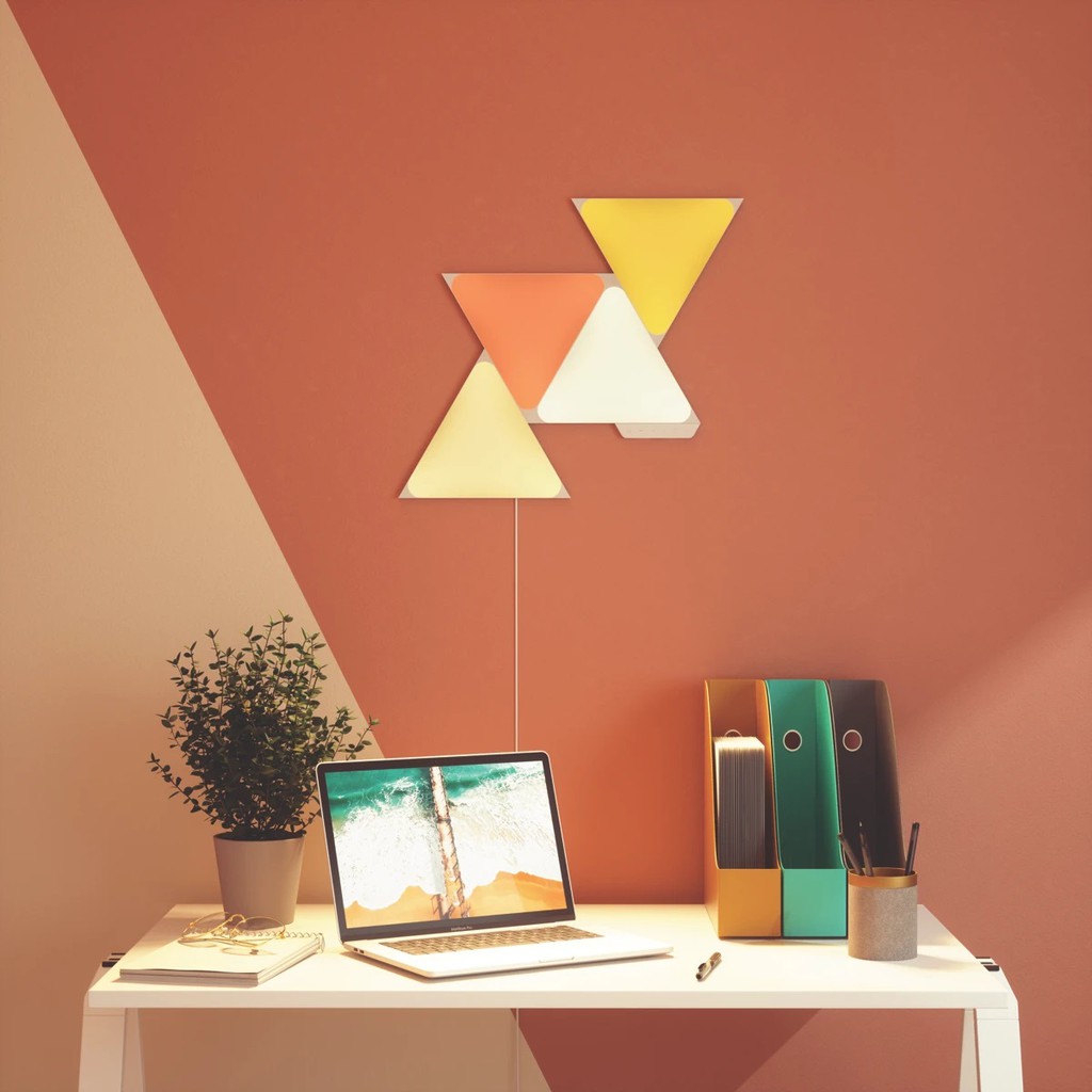 Nanoleaf Rhythm Edition Smarter Kit, bộ 9 miếng ghép đèn thông minh