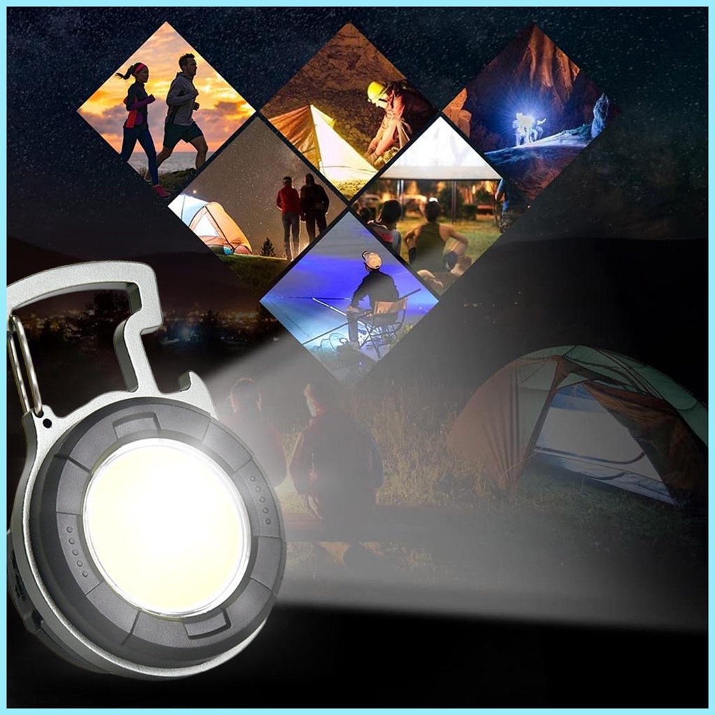 Đèn Pin LED Mini 800 Lumens Có Thể Sạc Lại