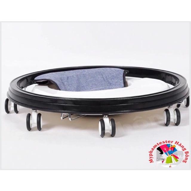 Xe tròn tập đi cho bé có thể hấp gọn