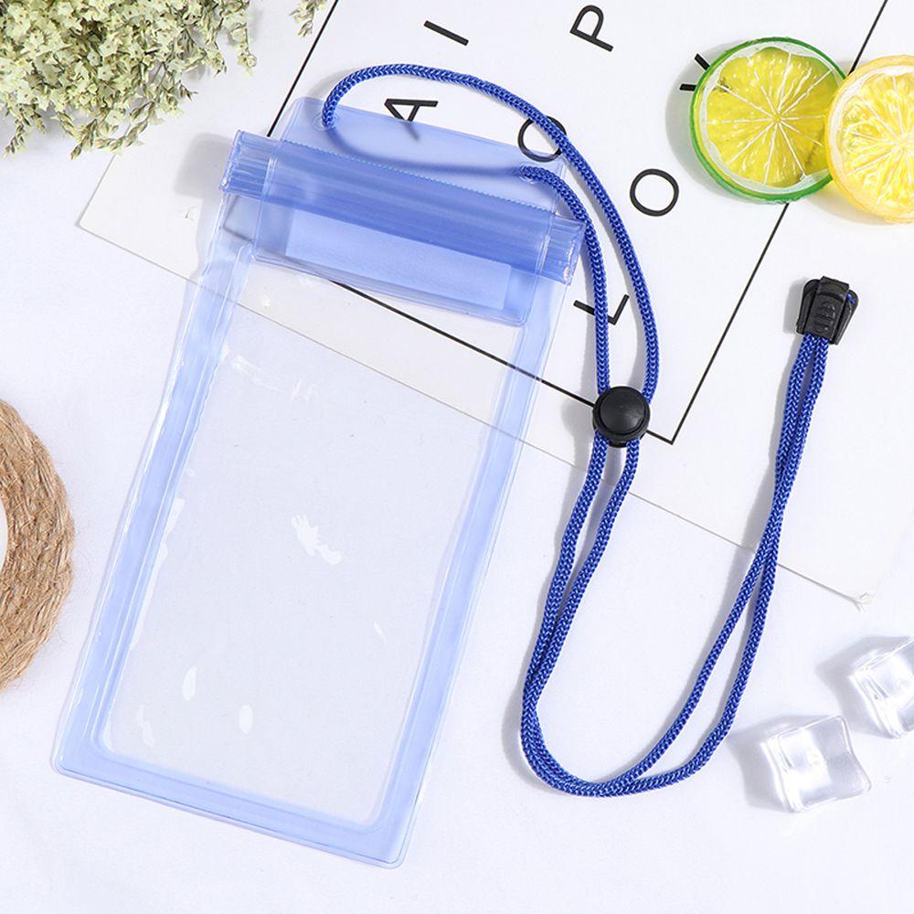 HARRIETT Túi Đựng Điện Thoại Di Động Bằng PVC Trong Suốt Đeo Cổ Chống Thấm Nước Thời Trang Mùa Xuân