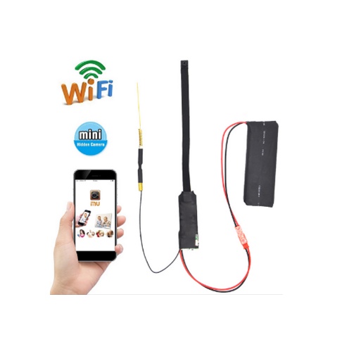 Camera cúc áo wifi mini v99 4K (mắt cam thường)/ v99 pro 4K (mắt cam lồi, góc quay rộng hơn)-xem từ xa qua điện thoại