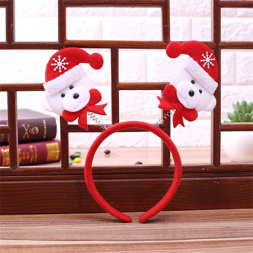 SUSANS Băng Đô Cài Tóc Hình Người Tuyết Dễ Thương