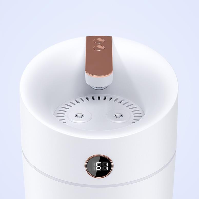 Máy phun sương tạo ẩm Humidifier X12, Máy xông tinh dầu dung tích 3L, tạo độ ẩm phòng điều hòa, có đèn, cổng cắm USB