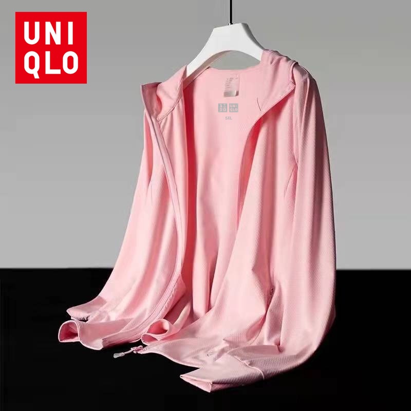 Uniqlo Áo Khoác Gió Có Mũ Trùm Chống Tia uv upf50 +