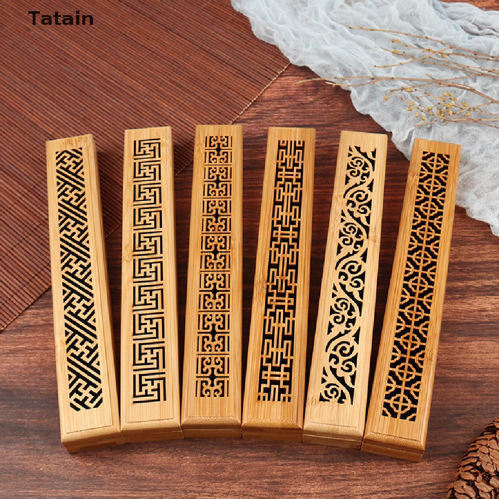 Giá đỡ nhang bằng gỗ tre tiện dụng và bền