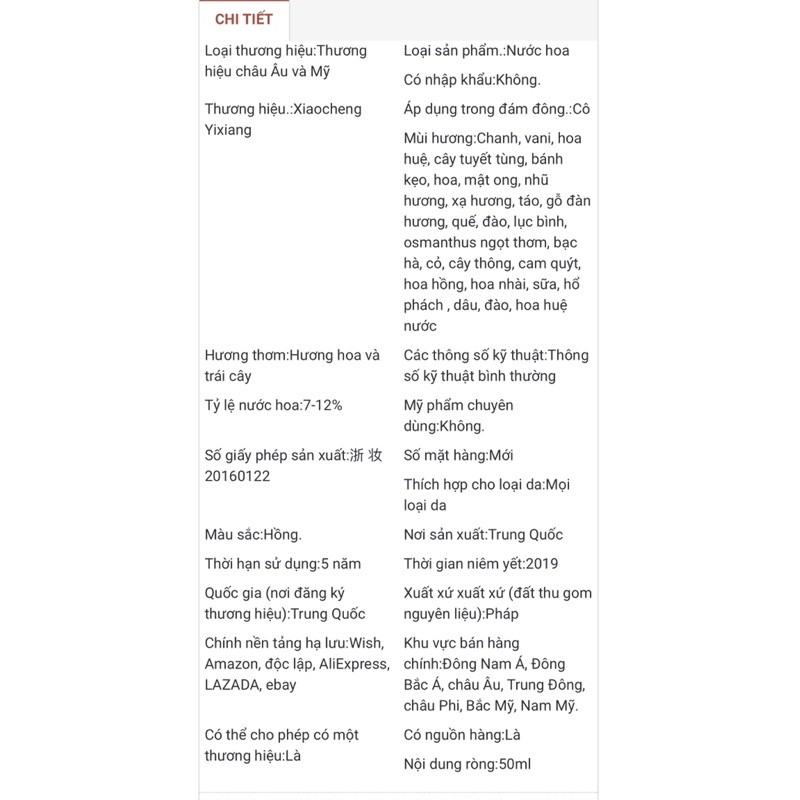 (Nội địa Trung) Nước hoa Chavnk 30ml | BigBuy360 - bigbuy360.vn