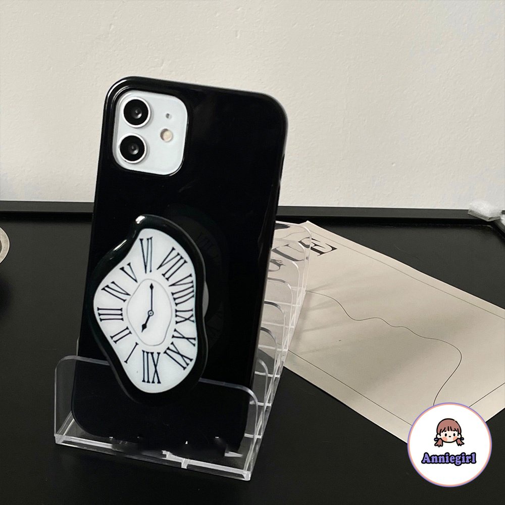 Ốp Điện Thoại TPU Mềm Bóng Sang Trọng Cổ Điển Chống Sốc Có Giá Đỡ Và Dây Đeo Cho IPhone 14 13 12 11 Pro Max