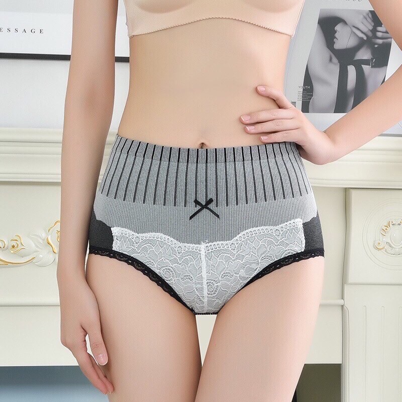 Quần lót cạp cao ôm bụng kháng khuẩn nâng mông Hoàng Hậu | BigBuy360 - bigbuy360.vn
