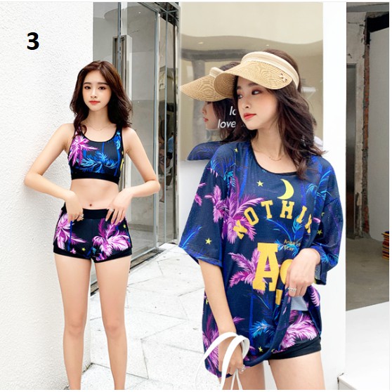 Áo tắm nữ dáng thể thao, đồ bơi năng động, bikini 3 chi tiết | BigBuy360 - bigbuy360.vn