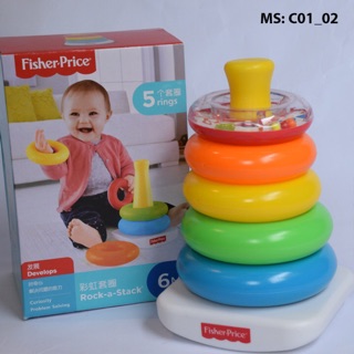 Đồ chơi tháp xếp chồng vòng tròn