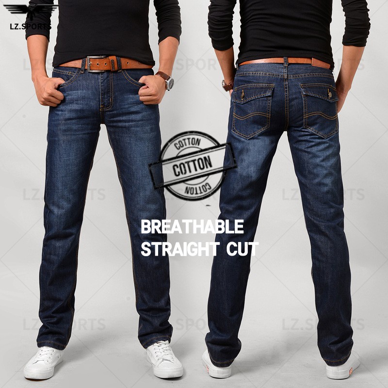 Quần Jean Hàng Hiệu Denim Eagllage Cho Nam 6699 Màu Xanh Lam