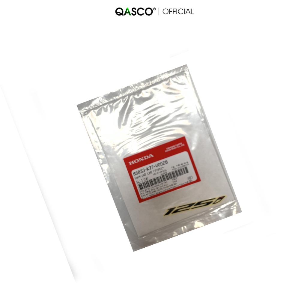 Tem chữ 125i HONDA Sh 125