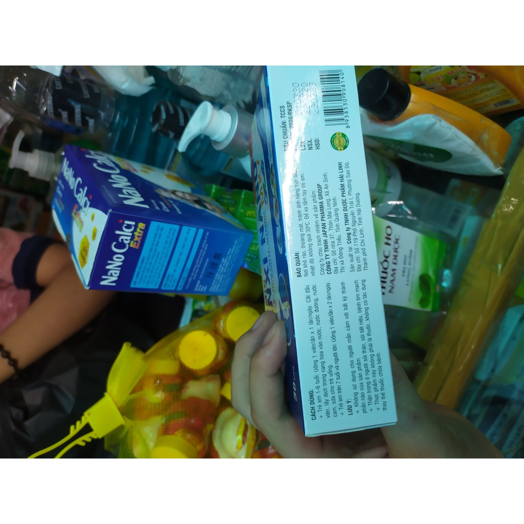 Aquamin Canxi Nano Mk7 gold BỔ SUNG CANXI, chống còi xương, loãng xương hộp 30 viên