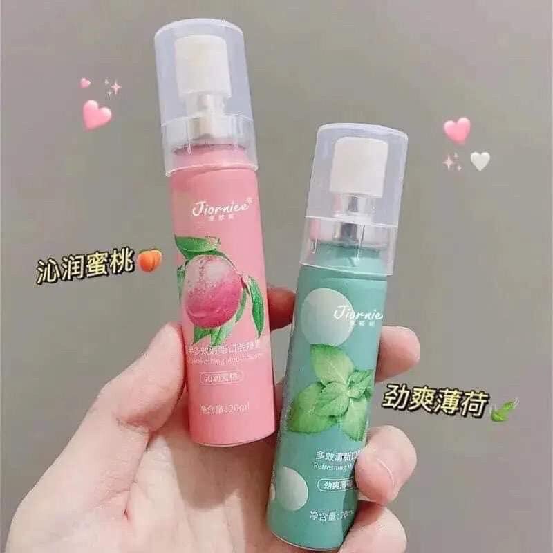 Một chai xịt thơm miệng Sixang nội địa trung