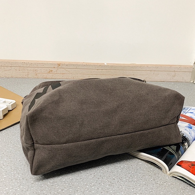 Túi Đeo Chéo Canvas Cỡ Lớn Thời Trang Hàn Quốc Học Sinh Sinh Viên Đi Học , Đi Chơi Túi đeo vai TTF110