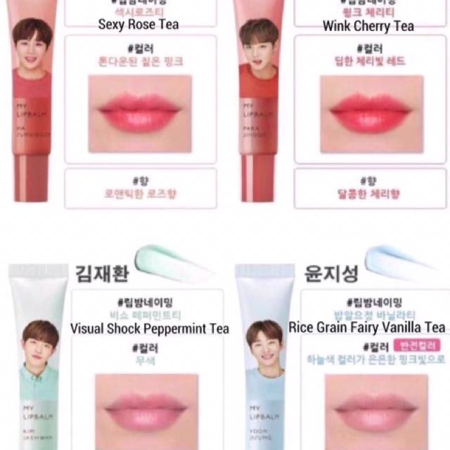 (Hàng Mới Về) Son Dưỡng Môi Innisfree Wanna One