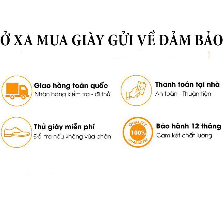 giày lười nam da bò 2018 sang trọng lịch lãm 2 màu đen và nâu