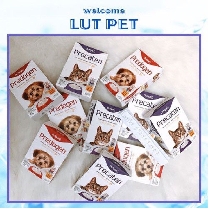 [sale]Sữa bột Dr.kyan cho chó mèo bầu, chó mèo con bổ sung khoáng vitamin canxi dinh dưỡng - hộp giấy 110grTN