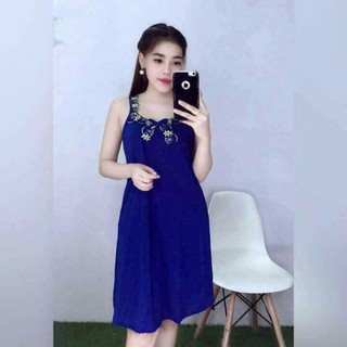 Đầm ngủ thun lạnh mặc nhà