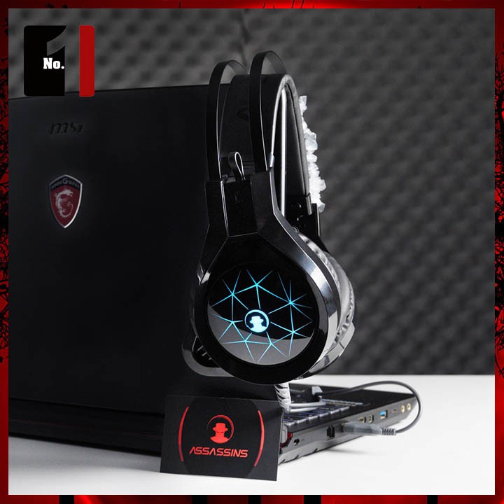 Tai Nghe Gaming LED Chụp Tai Headphone Có Dây Assassins X3 - Tai Nghe Game Thủ Máy Vi Tính Laptop Pc | BigBuy360 - bigbuy360.vn