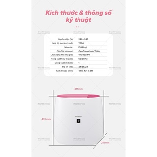 Máy Lọc Không Khí Sharp FP-J30E Hàng Thái Lan