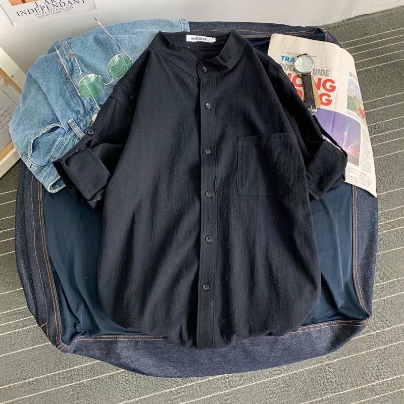 Áo sơ mi tay ngắn thời trang mùa hè cỡ M-3XL dành cho nam giới | BigBuy360 - bigbuy360.vn