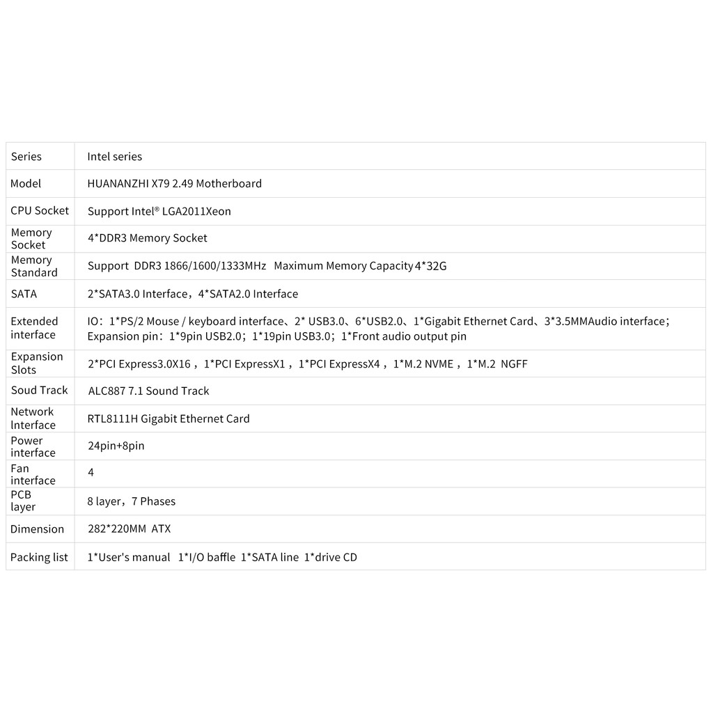 Main HuananZhi X79 Luxury  Mới Giá Tốt Nhất Shopee | BigBuy360 - bigbuy360.vn