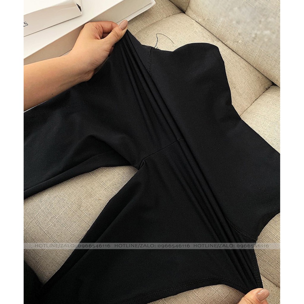 [GIÁ HỦY DIỆT] Quần Legging Ngố Nâng Mông Vải Dày Dặn Co Dãn Siêu Hack Dáng