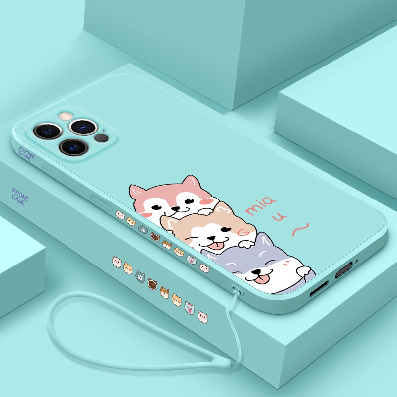 Ốp Điện Thoại tpu Mềm Hình Cún corgi Cho iphone 7plus 8plus 6 6s xr 6plus 7 8 se x xs 6s plus xs max