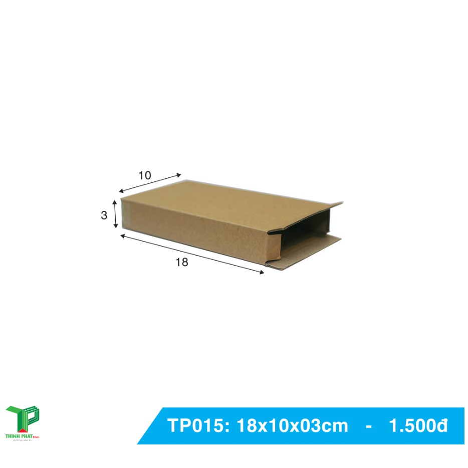 18x10x3 cm - Combo 50 Hộp ship COD kích thước 18x10x3 cm