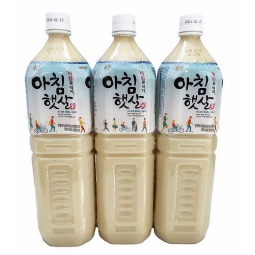 [Date:11/2021- Combo 3 Chai] Sữa Gạo- Nước Gạo Rang Thương Hiệu Woongjin hàn Quốc 1.5l | BigBuy360 - bigbuy360.vn