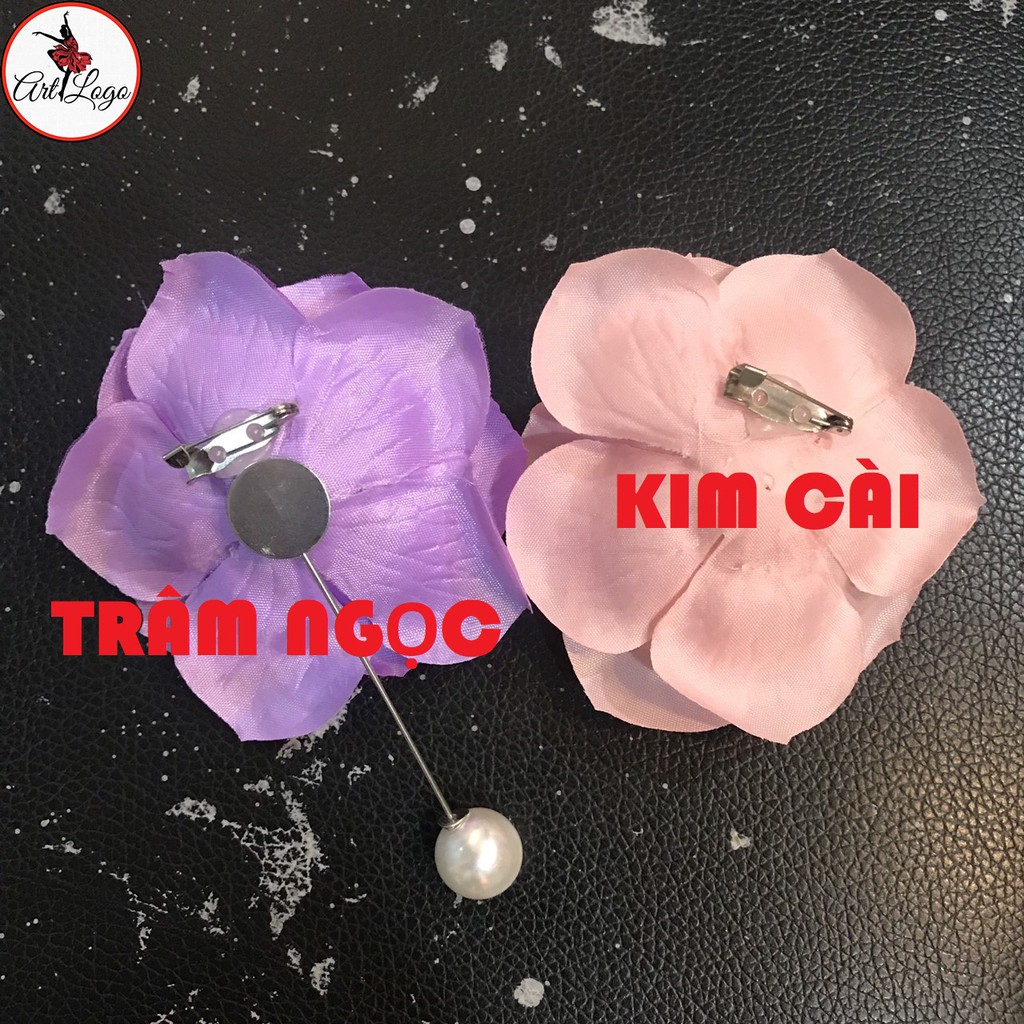 Hoa Cài Áo Cánh Nhọn Form Cứng Nhiều Màu "Hoa Cánh Nhọn"