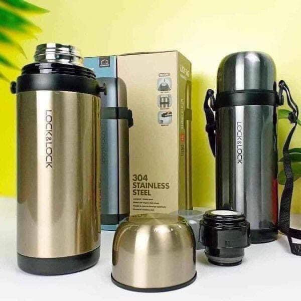 Bình Giữ Nhiệt Lock&Lock LHC1439 Dung Tích 1000ml, chất liệu inox 304, khả năng giữ nóng và giữ lạnh nhiều giờ
