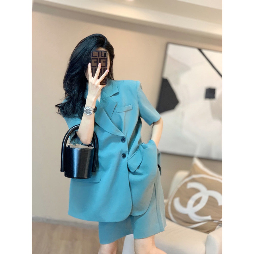 Set Đồ Vest Thiết Kế Mới Cao Cấp Thời Trang Mùa Hè Dành Cho Nữ