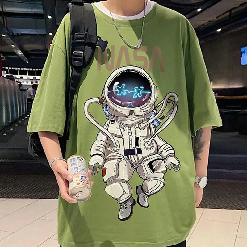 Áo Thun Nam Tay Ngắn In Hình Cá Tính Size M-5Xl | BigBuy360 - bigbuy360.vn