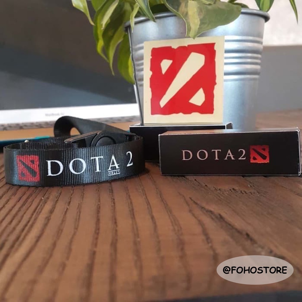 Dây Đeo Thẻ Id / Móc Khóa / Usb Dota 2 Chất Lượng Cao