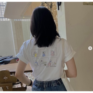 (LAST SALE) Áo thun in trắng cotton 🍄 Bình Thường Mới 🍄
