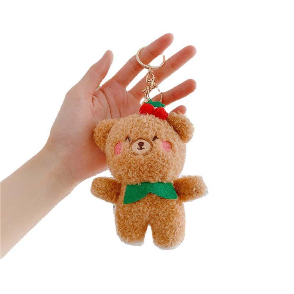 LANFY Móc Khóa Gấu Bông Teddy Dễ Thương