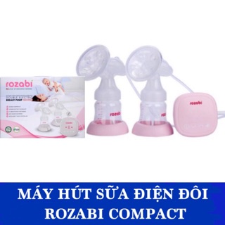 BH 12 tháng chính hãng - Máy hút sữa Rozabi Compact - Tặng 10 túi đựng sữa mẹ