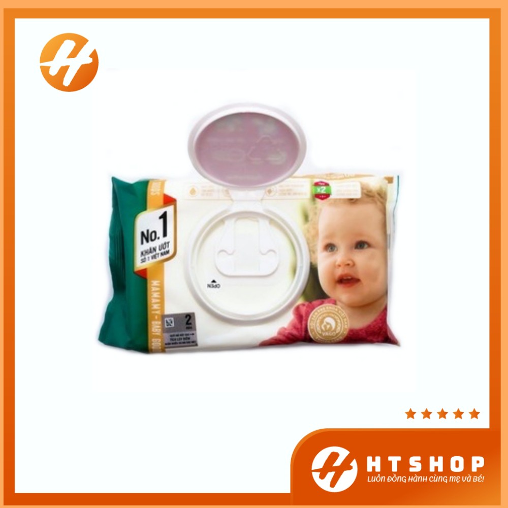 Khăn Giấy Ướt Mamamy 100/120 Tờ Siêu Mềm, An Toàn Cho Bé - Việt Nam