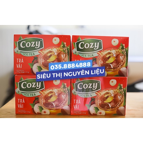 Trà Cozy hoà tan - Cozy ice Vải