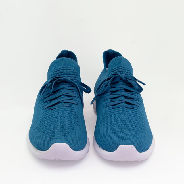 Giày tập gym sneaker 💖FREESHIP💖 giày thể thao nam nữ Sshoes-dây buộc, vải thun mềm êm ái K002-10-BLU